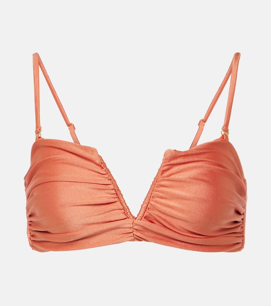 jade swim calla bandeau bikini top