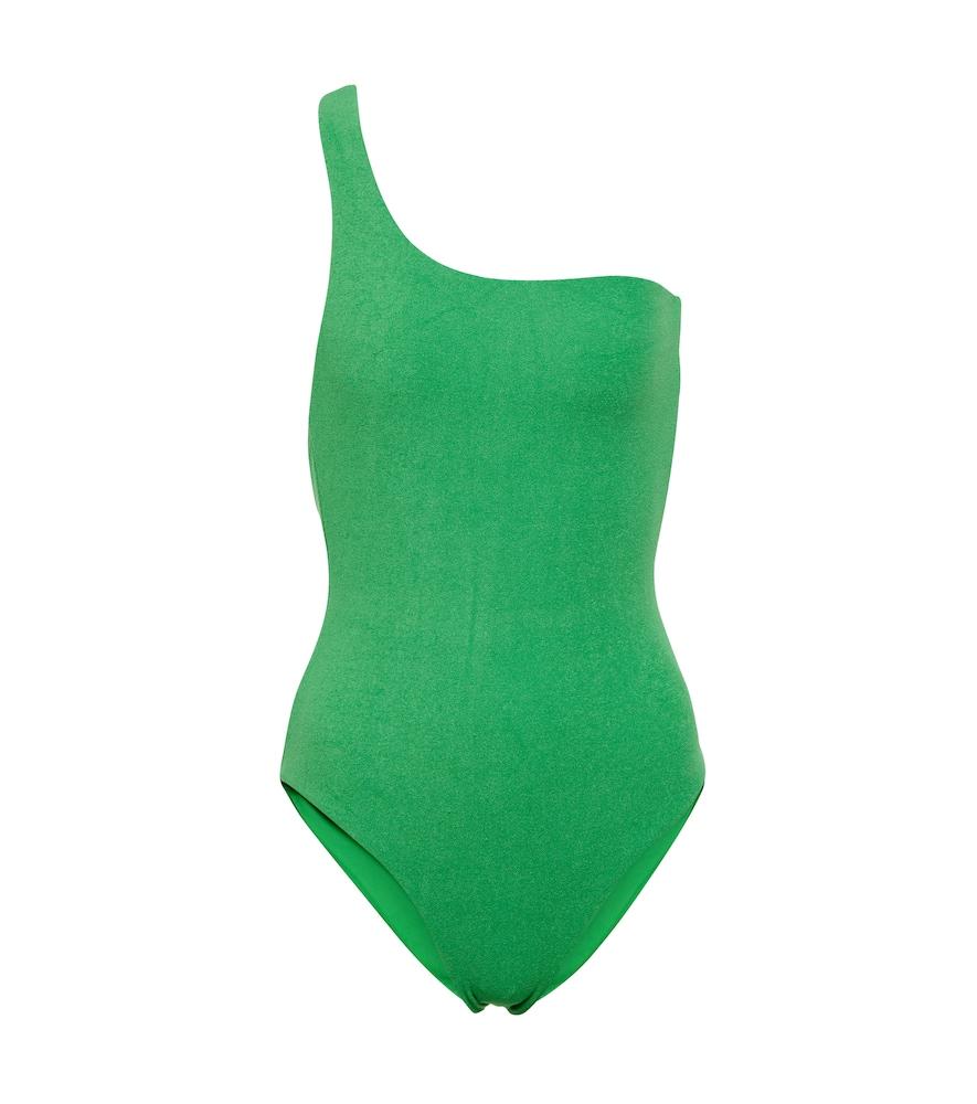 jade swim evolve one-shoulder swimsuit