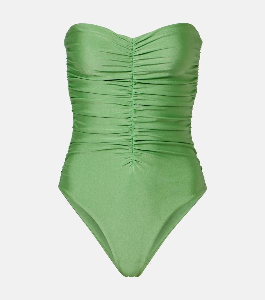 jade swim yara ruched swimsuit