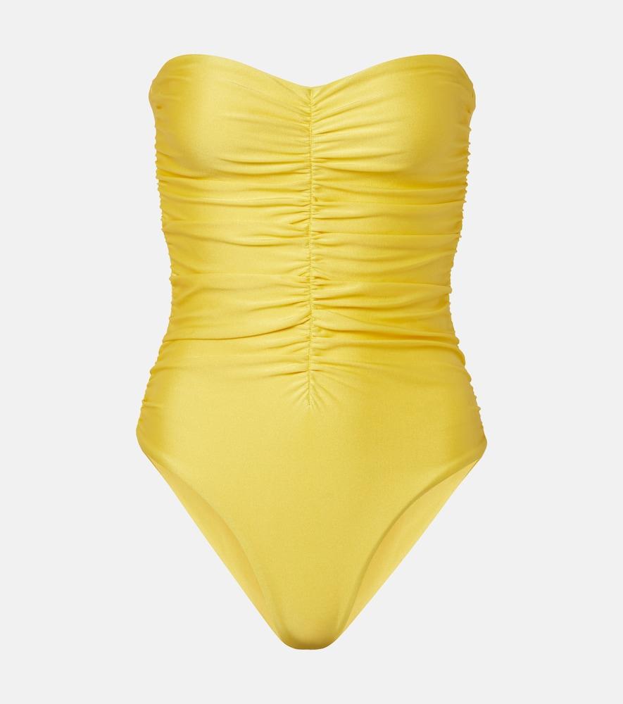 jade swim yara ruched swimsuit