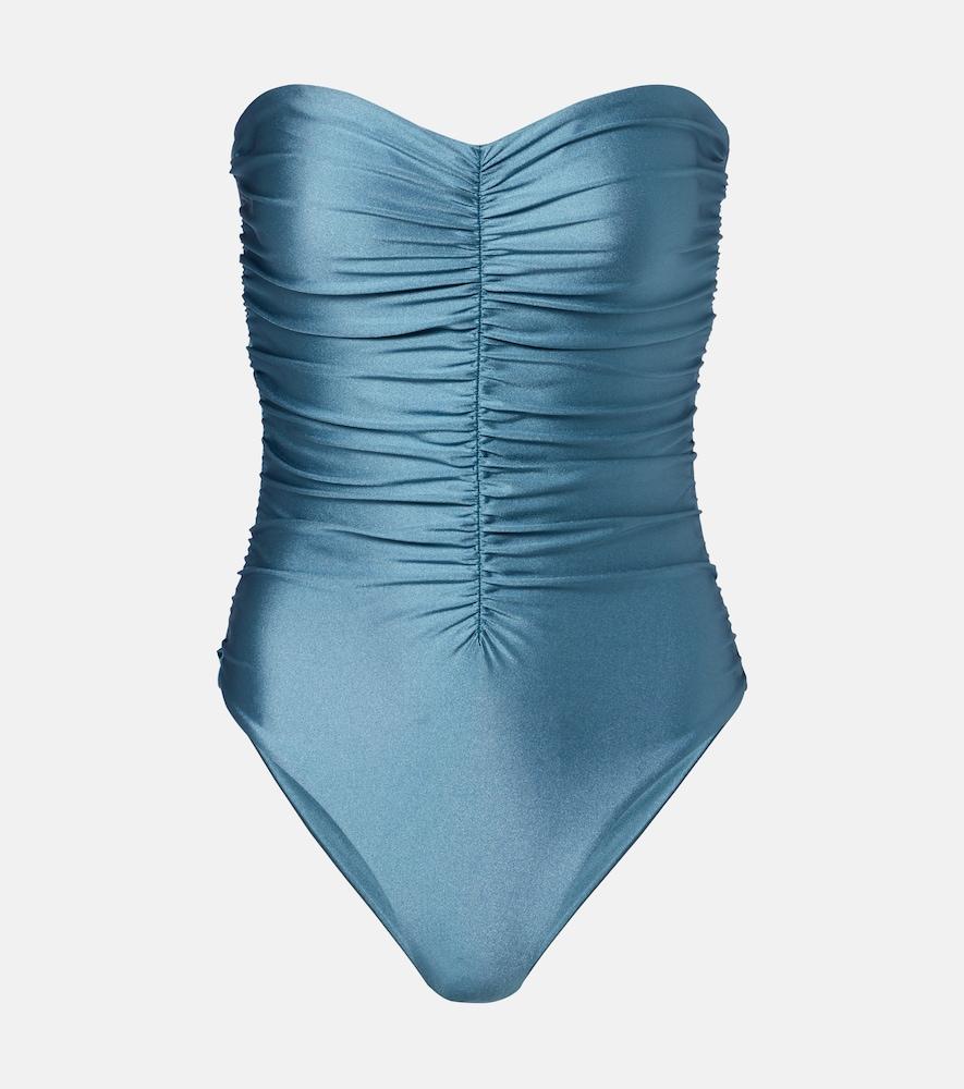 jade swim yara ruched swimsuit