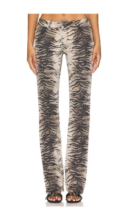 jaded london bootcut jeans in brown. - size 24 (also in 25, 26, 28, 30, 32, 34)