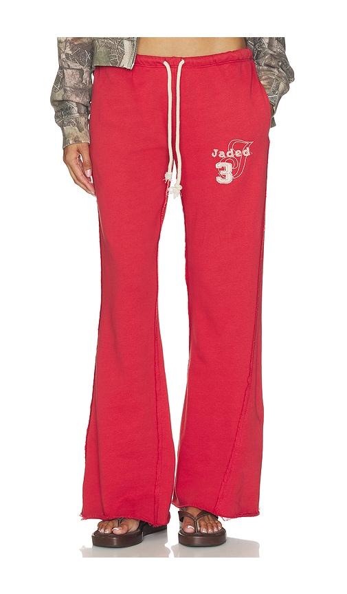 jaded london cleo jogger in red. - size l (also in xs, s, m)