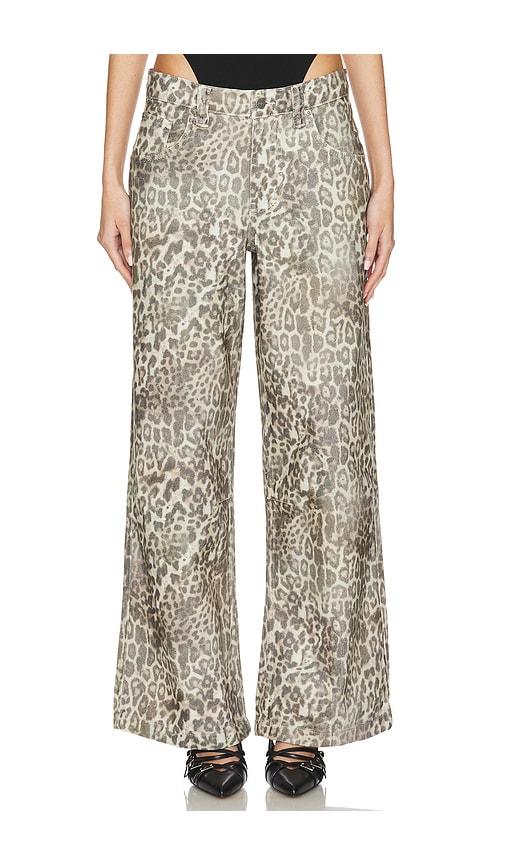 jaded london colossus jeans in taupe. - size 28 (also in 30, 34)