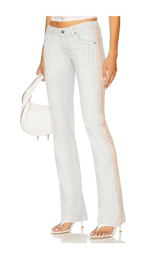 jaded london hook & eye jean in blue. - size 24 (also in 25, 34)