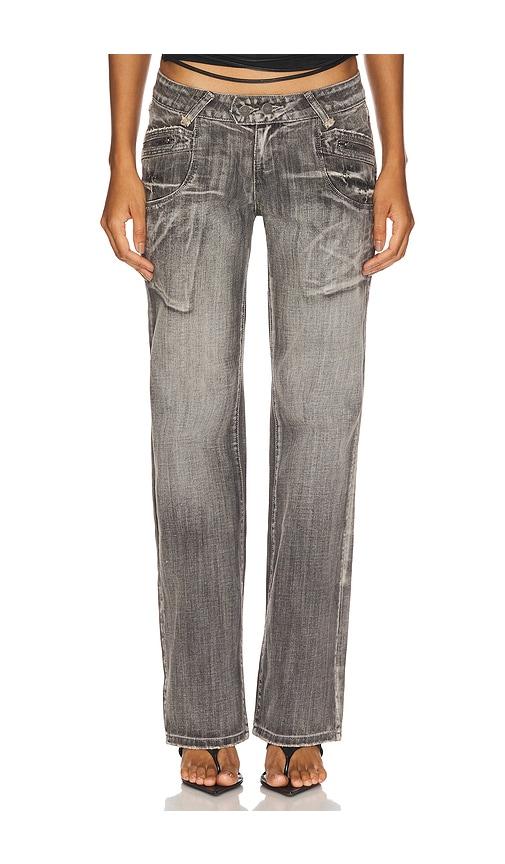 jaded london hunter jean in grey. - size 30 (also in 32)