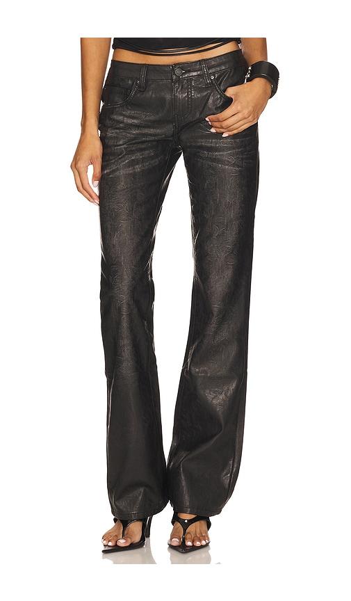 jaded london pu cooper jean in black. - size 30 (also in 32)