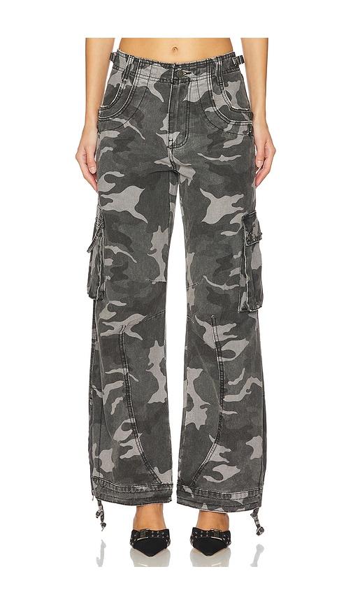 jaded london trooper cargo in black. - size 28 (also in 32, 34)