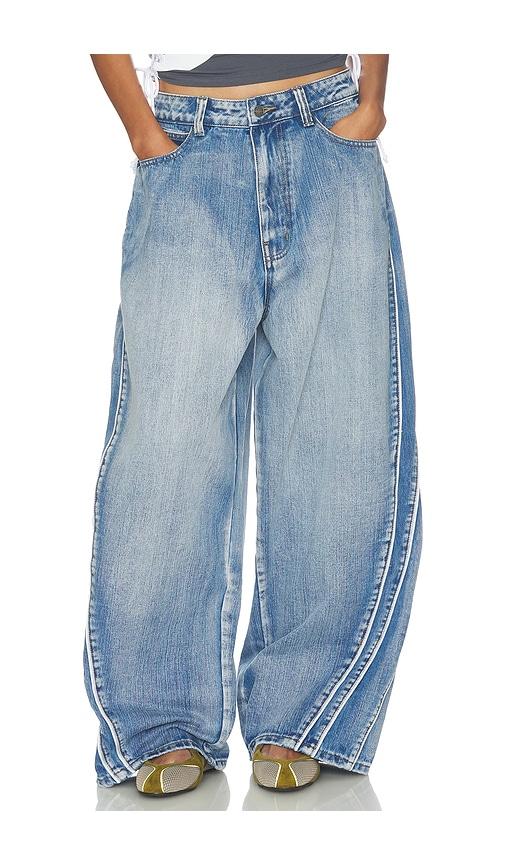 jaded london vapor colossus jeans in blue. - size 24 (also in 26, 28, 30, 25)