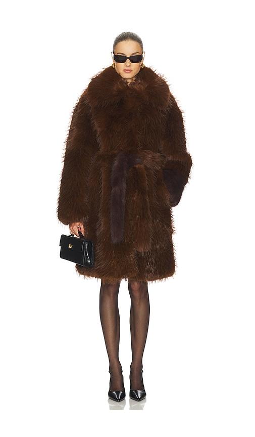 jakke kirby coat in brown. - size l (also in xs, m)