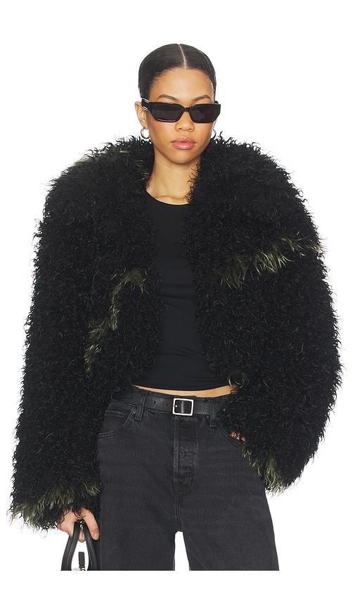 jakke spun jacket in black. - size l (also in xs, s, m)