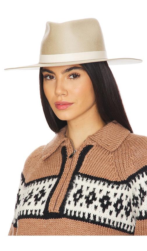 janessa leone cole hat in tan. - size l (also in xl)