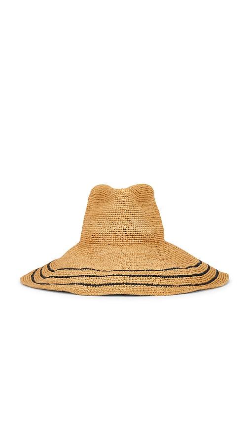 janessa leone waverly bucket hat in neutral. - size l (also in m, s)