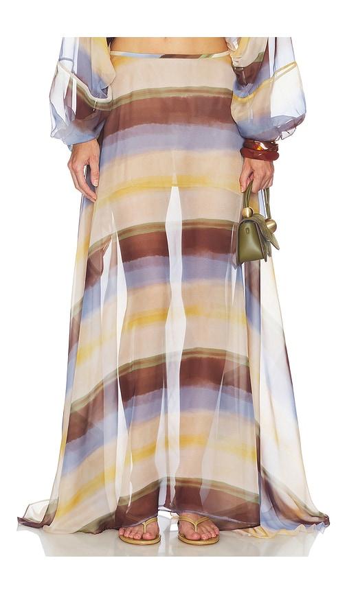 jbq keira skirt in lemon,chocolate. - size m (also in xs)