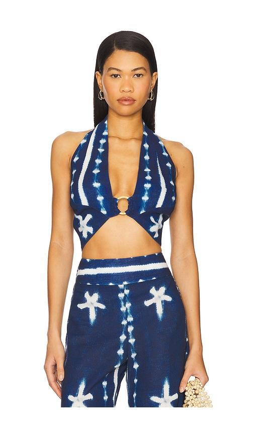 jbq nandy top in navy. - size m (also in s, xs)