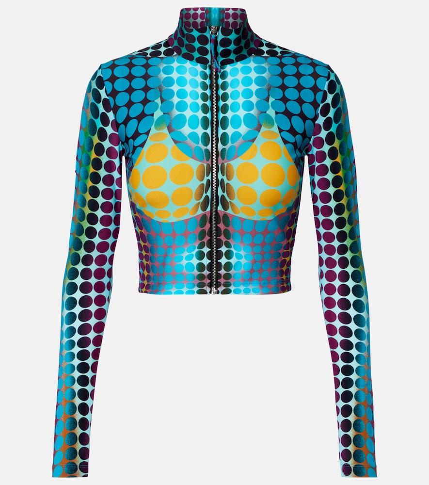 jean paul gaultier re-edition printed top