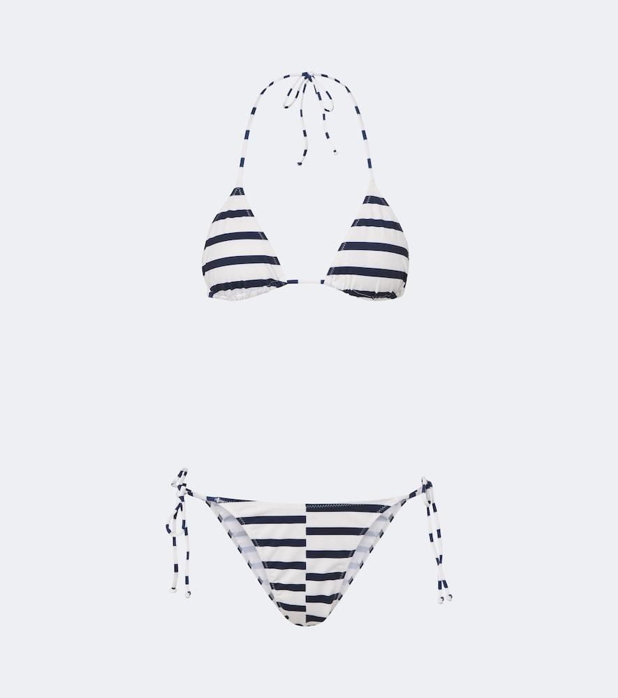 jean paul gaultier striped bikini