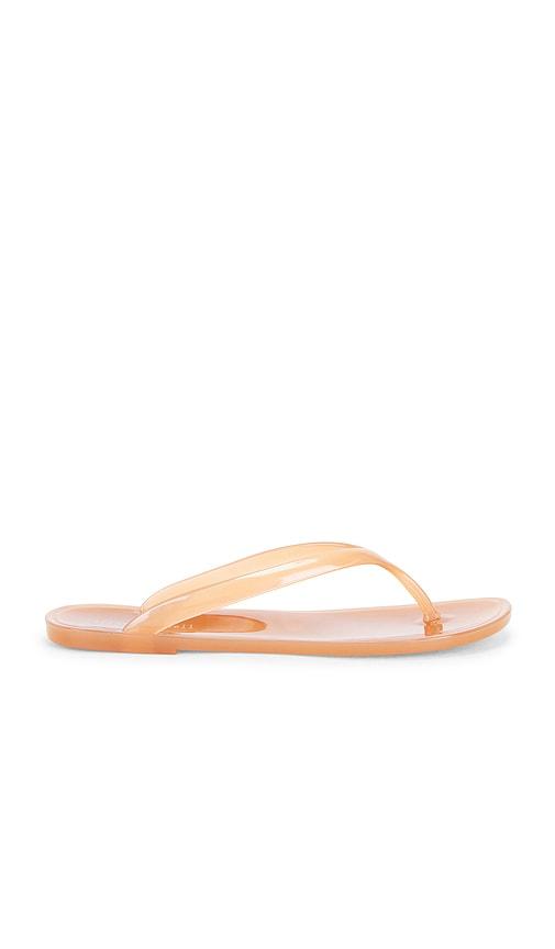 jeffrey campbell beach day flip flop in nude. - size 10 (also in 9)