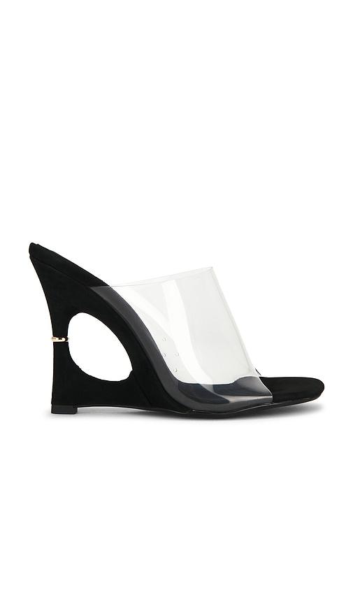 jeffrey campbell booyah sandal in black. - size 8 (also in 8.5)