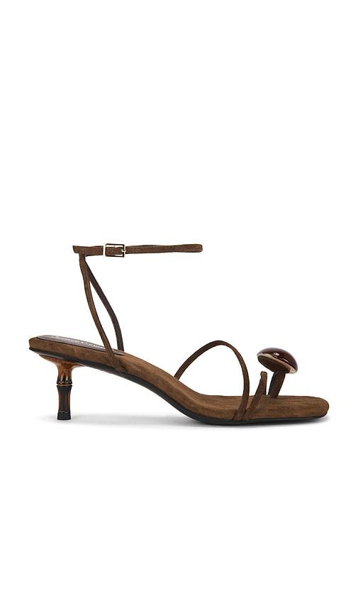 jeffrey campbell carnelian sandal in brown. - size 7 (also in 9)