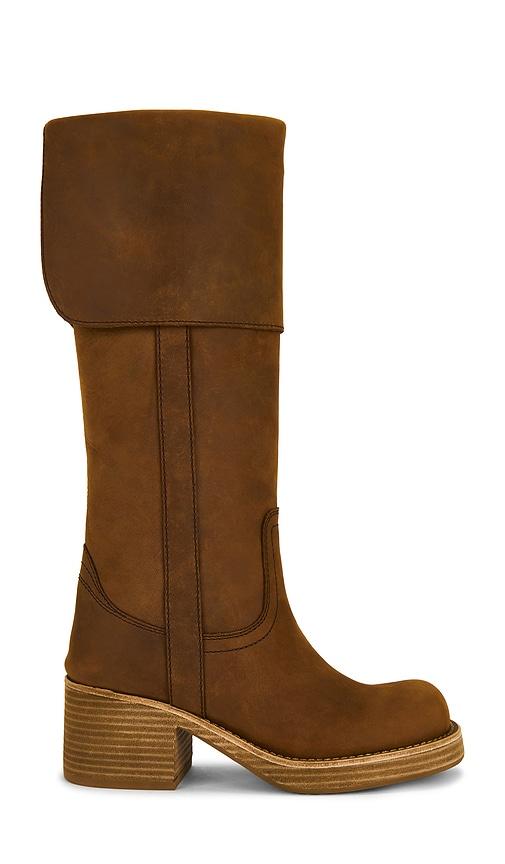 jeffrey campbell cyrene boot in brown. - size 6 (also in 7, 8)