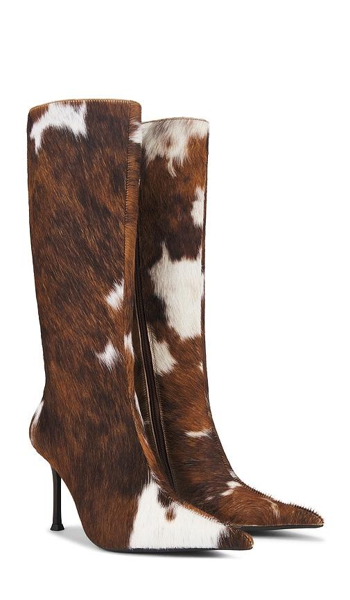jeffrey campbell darling boots in white. - size 7 (also in 7.5)