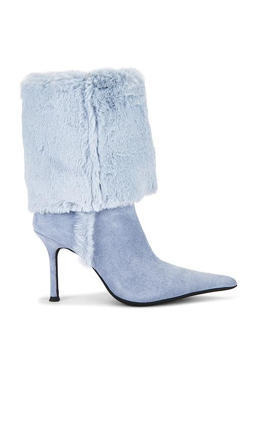 jeffrey campbell fennec-f boot in baby blue. - size 10 (also in 8, 8.5)