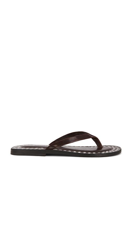 jeffrey campbell katrina strap sandal in chocolate. - size 7 (also in 8)