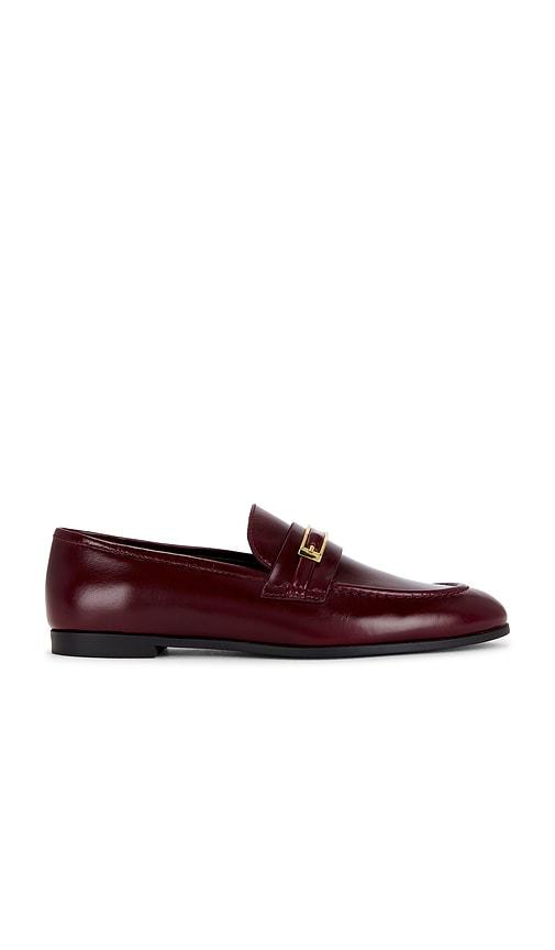 jeffrey campbell loafed flat in wine. - size 6 (also in 7, 8.5)