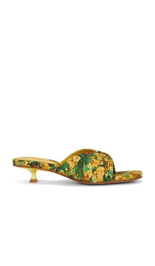 jeffrey campbell lover girl sandal in yellow. - size 6.5 (also in 7, 7.5, 8)