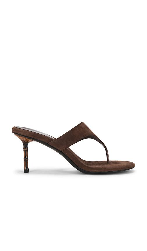 jeffrey campbell marilla sandal in chocolate. - size 10 (also in 8.5)