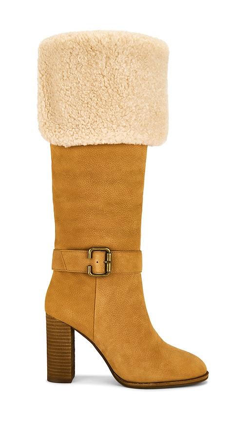 jeffrey campbell nestle-f boot in brown. - size 10 (also in 6, 7.5, 8, 8.5, 9.5)