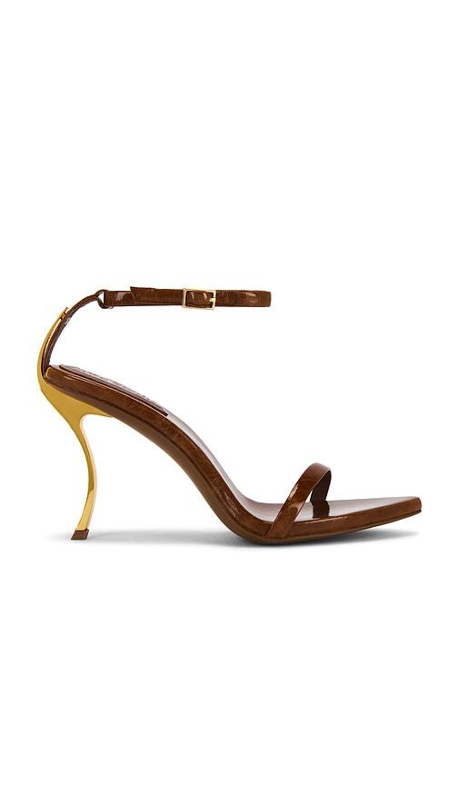 jeffrey campbell obsession sandal in brown. - size 10 (also in 6, 7, 8, 8.5, 11)
