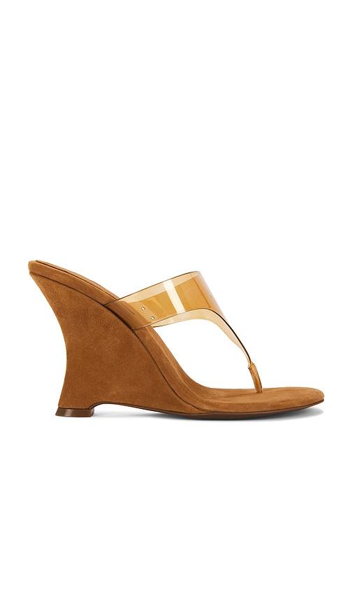 jeffrey campbell persistent flip flop sandal in tan. - size 6.5 (also in 8, 9.5)