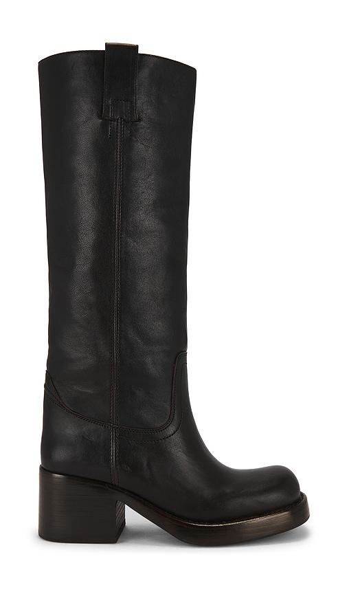 jeffrey campbell reflect high boot in chocolate. - size 10 (also in 11, 6, 6.5, 7, 7.5, 8, 8.5, 9, 9.5)