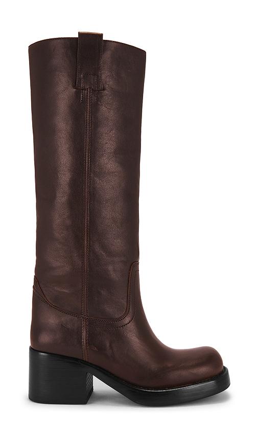jeffrey campbell reflect high boot in chocolate. - size 11 (also in 8.5)