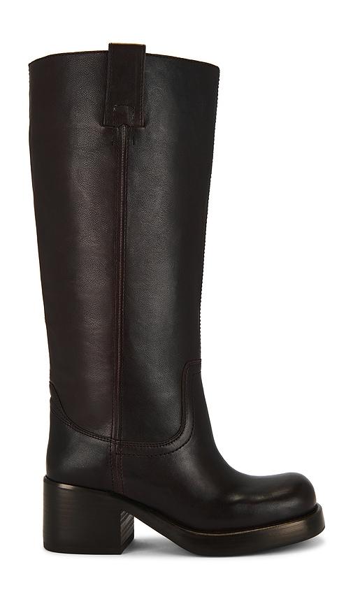 jeffrey campbell reflect-tw boot in chocolate. - size 10 (also in 6, 7.5, 9, 9.5)