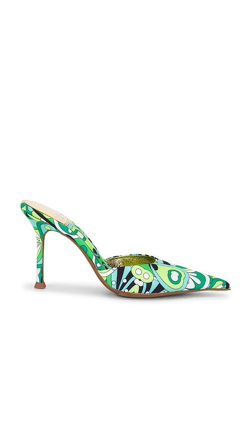 jeffrey campbell robyn mule pump in green. - size 10 (also in 6, 6.5)