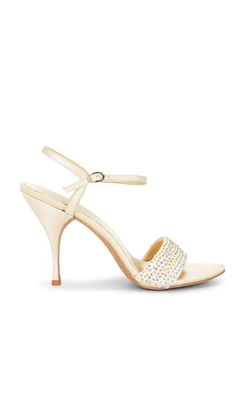 jeffrey campbell saphi sandal in metallic gold. - size 10 (also in 6, 6.5, 7, 7.5, 8, 8.5, 9, 9.5)