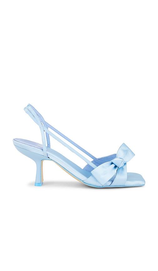 jeffrey campbell takeabow-l sandal in baby blue. - size 10 (also in 6)