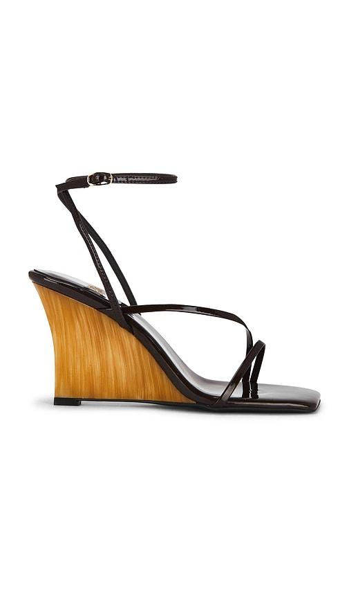 jeffrey campbell topsail sandal in chocolate. - size 8 (also in 9)