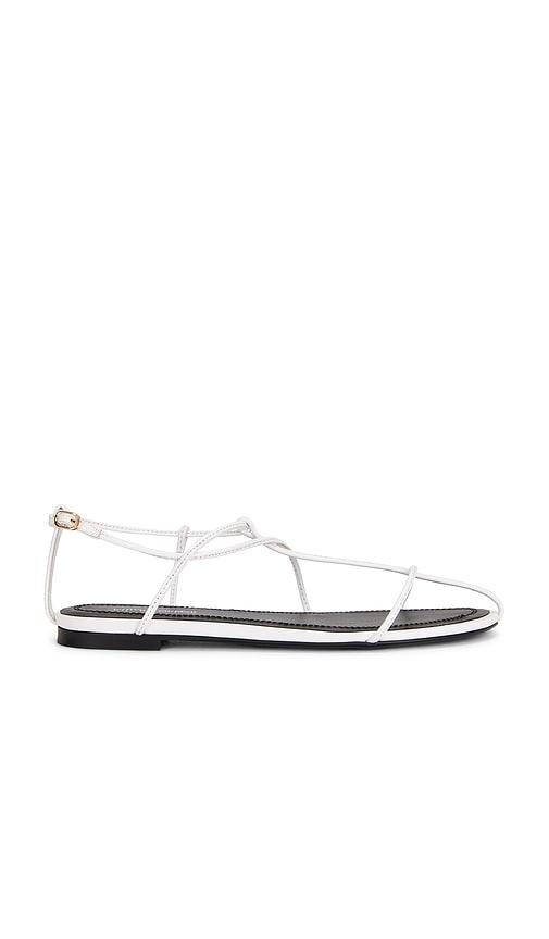 jeffrey campbell trawl flat in white. - size 6 (also in 8.5)
