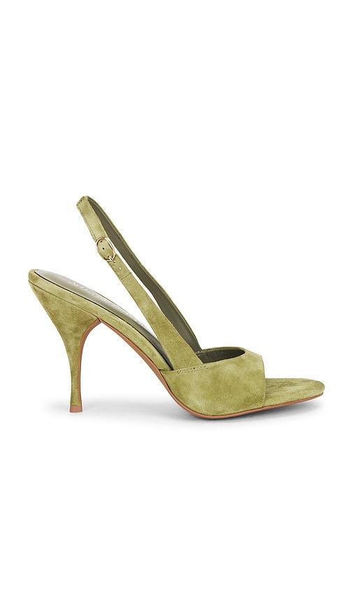 jeffrey campbell triomphe sandal in olive. - size 8 (also in 8.5)