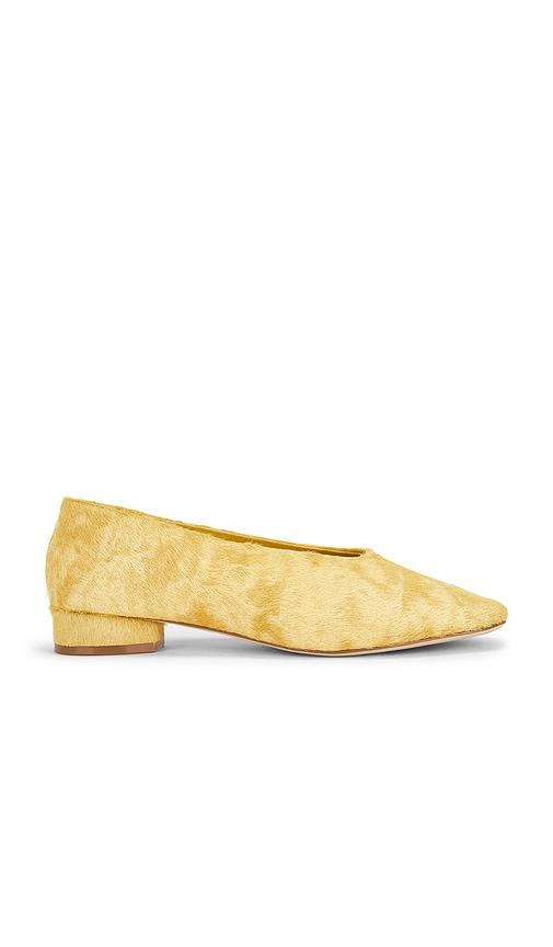 jeffrey campbell trustee pump in mustard. - size 10 (also in 7, 8, 8.5)