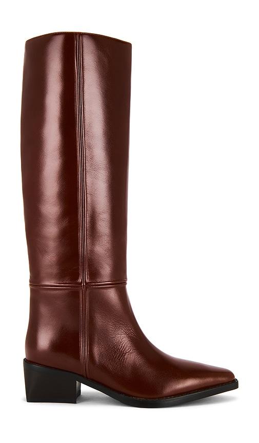 jeffrey campbell valerian boot in cognac. - size 6 (also in 8.5)