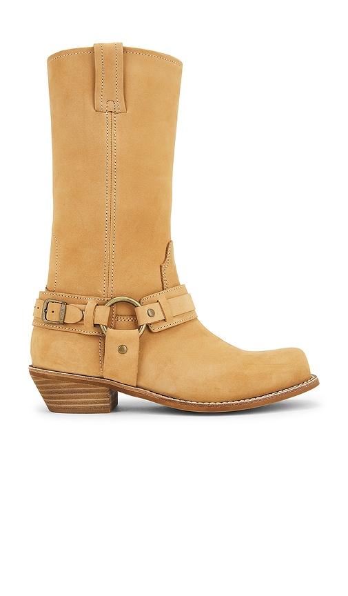 jeffrey campbell waylon boots in tan. - size 10 (also in 6, 9)