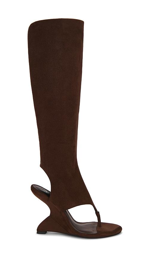 jeffrey campbell whats up boot in brown. - size 6.5 (also in 7, 7.5, 8, 8.5, 9)
