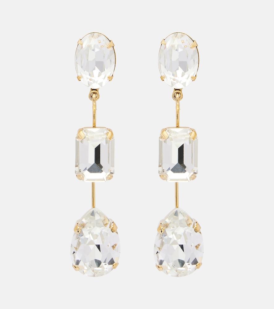 jennifer behr allanah crystal-embellished earrings