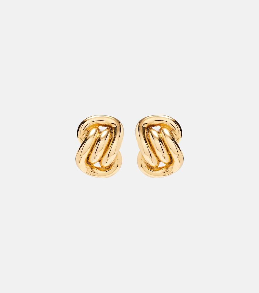 jennifer behr ellis gold-plated earrings