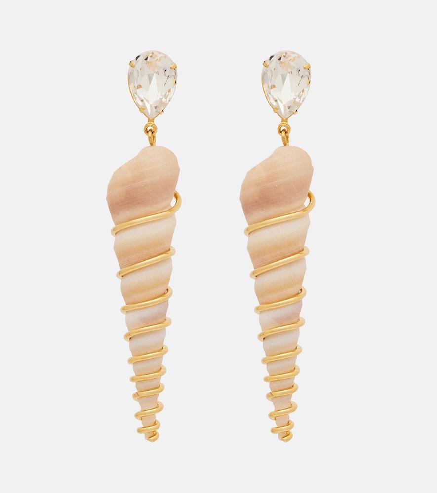 jennifer behr embellished drop earrings
